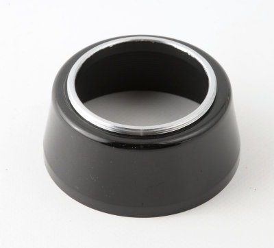 03 Vintage 49mm Screw On Plastic Lens Hood Shade with Case.jpg