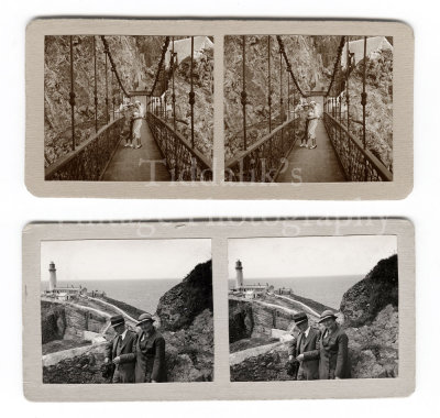 04 5x Holyhead Harbour South Stack Stereoviews 3D Photos from 1934 - 1937 Wales.jpg