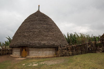 Hut of the Guragi tribes