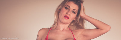 Eva Kissimova / Red Dress (Warning: Nudity / 18+)