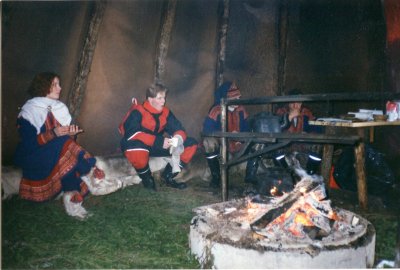 Stories and warm Reindeer Milk