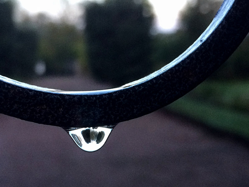today the rains came