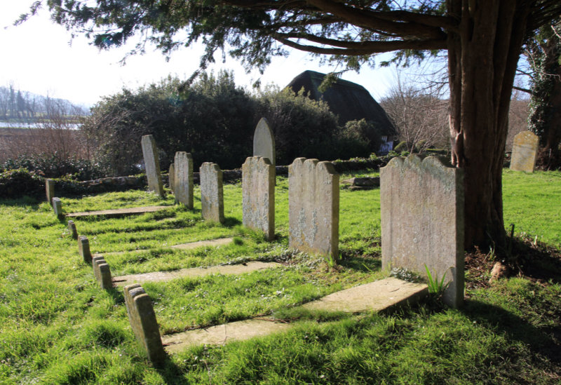 the whole family resting in peace