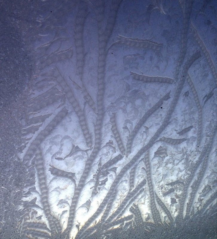 Iced over