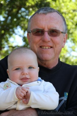 Granddad (Pete) and Thomas