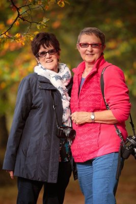 Laine and Yours Truly in the Durham Dales