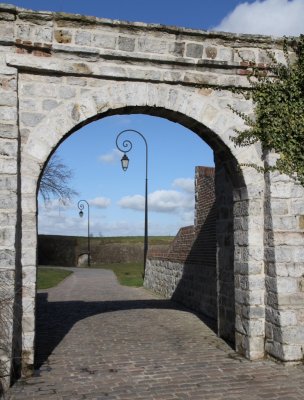 Entrance to the Citadel in Montreuil-sur-Mer