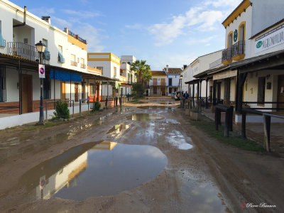 el Rocio, petit village aux allures western au cœur du magnifique Parc National Doñana