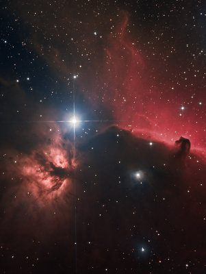 IC434/B33/NGC2024/NGC2023 (HaRGB/SBIG ST-8300M)
