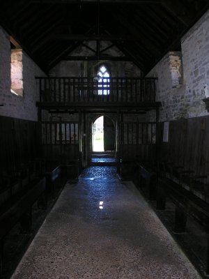 Inside the priory