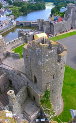 From the top of the keep