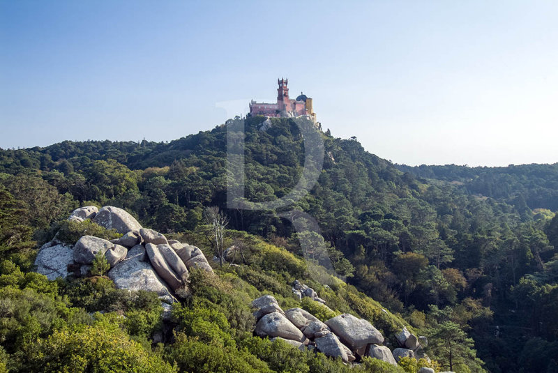 O Palcio da Pena e a Serra de Sintra