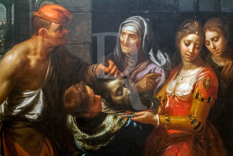Salom recebe a Cabea de So Joo Baptista (Paulus Moreelse, 1618)