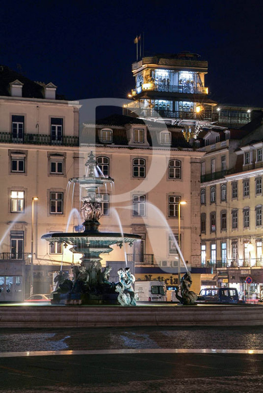 Rossio e o Elevador