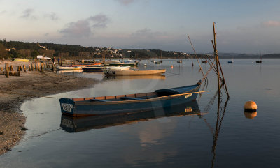 A Lagoa de Óbidos em 13 de outubro de 2010