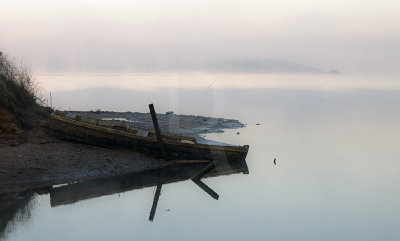 A Lagoa de bidos em 21 de outubro de 2010