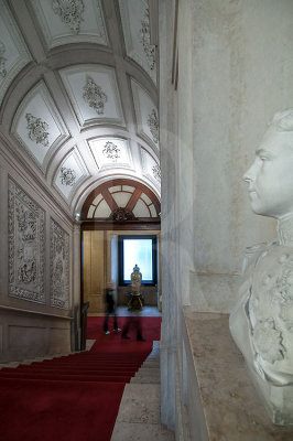 As Escadarias do Palácio da Ajuda