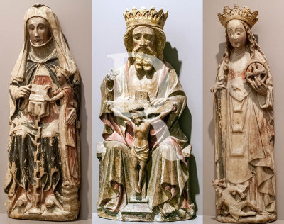 3 Esculturas do Sc. XV, Provenientes de Nottingham