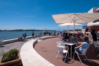 A Esplanada da Ribeira das Naus