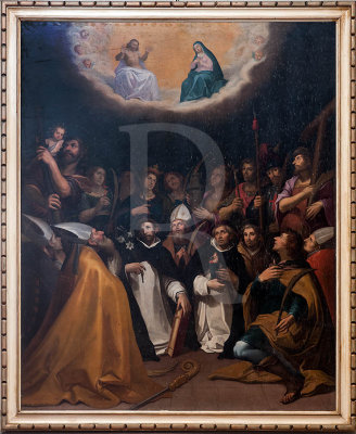 Os Santos Auxiliadores de Vicente Carducho (1626)