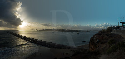 Ferragudo, a Praia do Molhe e Portimo