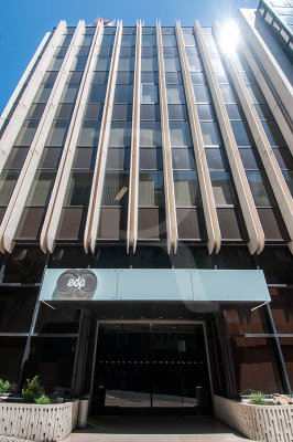 O Edifício da EDP na Rua Camilo C. Branco