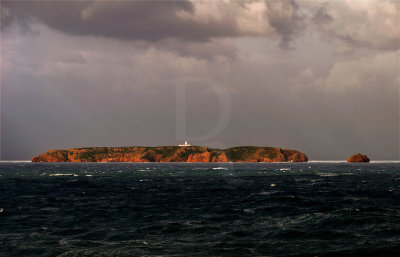 A Berlenga Grande em 20 de janeiro de 2009