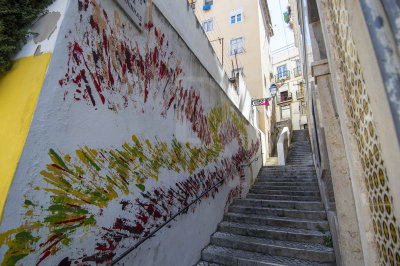 Escadinhas da Rua das Farinhas - Paratissima Lisboa