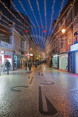 A Rua das Montras no Natal