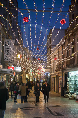 A Rua Almirante Cndido dos Reis no Natal