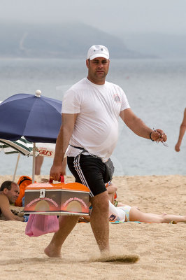 A Nazaré em 21 de junho de 2008 - A Tradicional Bolacha Americana