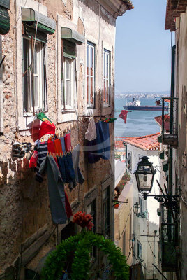 Alfama em 5 de julho de 2004