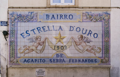 Os Azulejos do Bairro Estrela d'Ouro