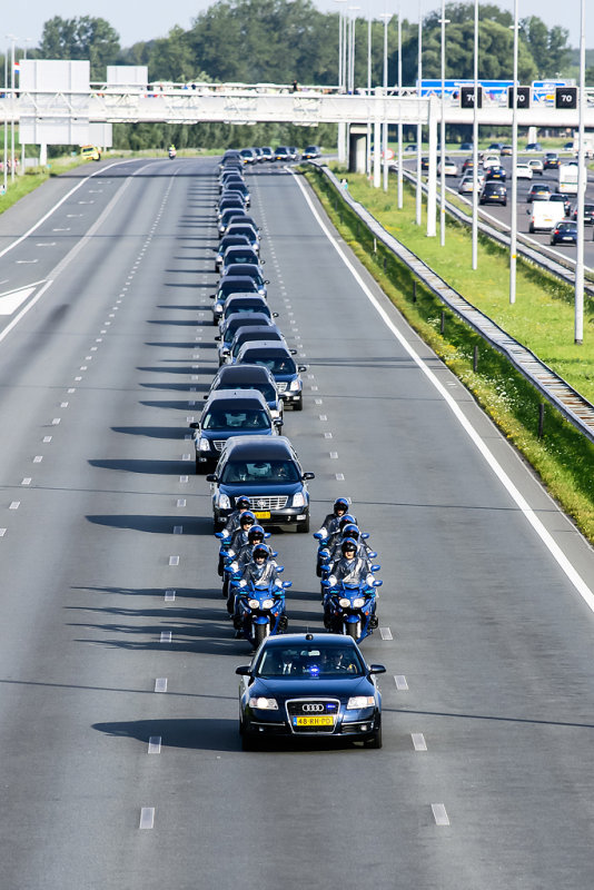 Rouwstoet MH 17
