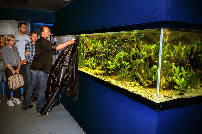 Onthulling aquarium Aqua Zoo Leerdam