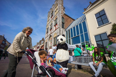 WNF Panda op de Voorstraat