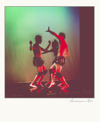 Dancers in Red