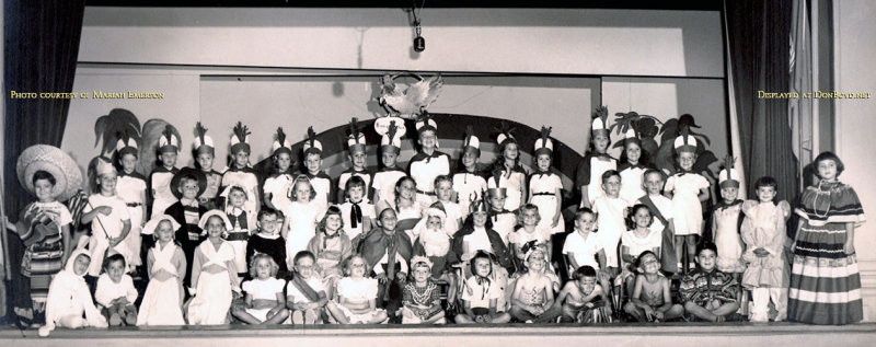 1952 - Kindergarten Class at the South Miami Womens Club