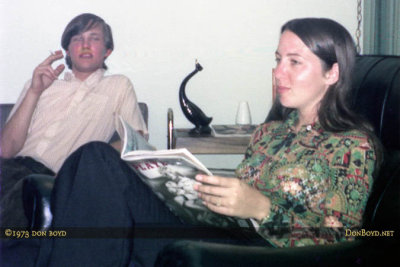 1973 - Bob Paget and Pam Dorion Greene