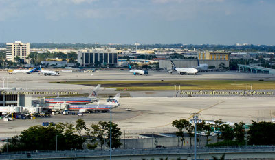 2011 - a view of the Northeast Base, formerly the Eastern Airlines maintenance base and headquarters, at Miami International
