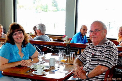 June 2013 - Katt Alvarez and Don Boyd after a great lunch at the Crow's Nest Marina Restaurant in Venice