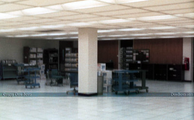 1973 - Eastern Airlines Commercial Computer Operations Tape Library section