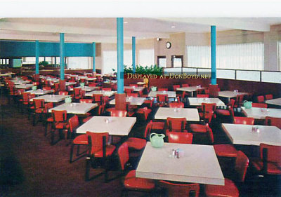 1950's - the interior of St. Clairs' Moores Allapattah Cafeteria on NW 36th Street, Allapattah