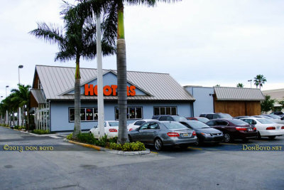 2013 - the west side of the new Hooters Hialeah on Palm Springs Mile 