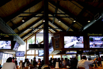 2013 - looking north (towards 49th Street) inside the new Hooters Hialeah on Palm Springs Mile