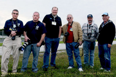 January 2014 - Walter Wilson, Matt Coleman, David Knies, Don Boyd, Kev Cook and Eric Olson at MIA