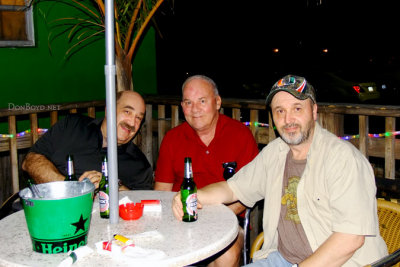 April 2014 - Don Mamula, Don Boyd and Kev Cook at Bryson's Irish Pub