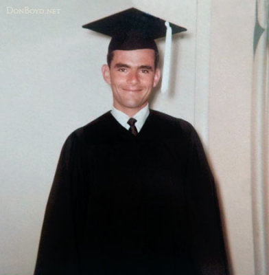 June 1966 - Frank Sullivan after graduation from the University of Miami