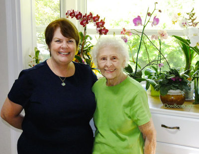 June 2014 - Karen and her mom Esther in St. Petersburg