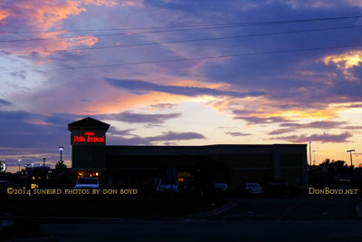 May 2014 - a relatively new Pollo Tropical in Smyrna with a nice sunset sky behind it